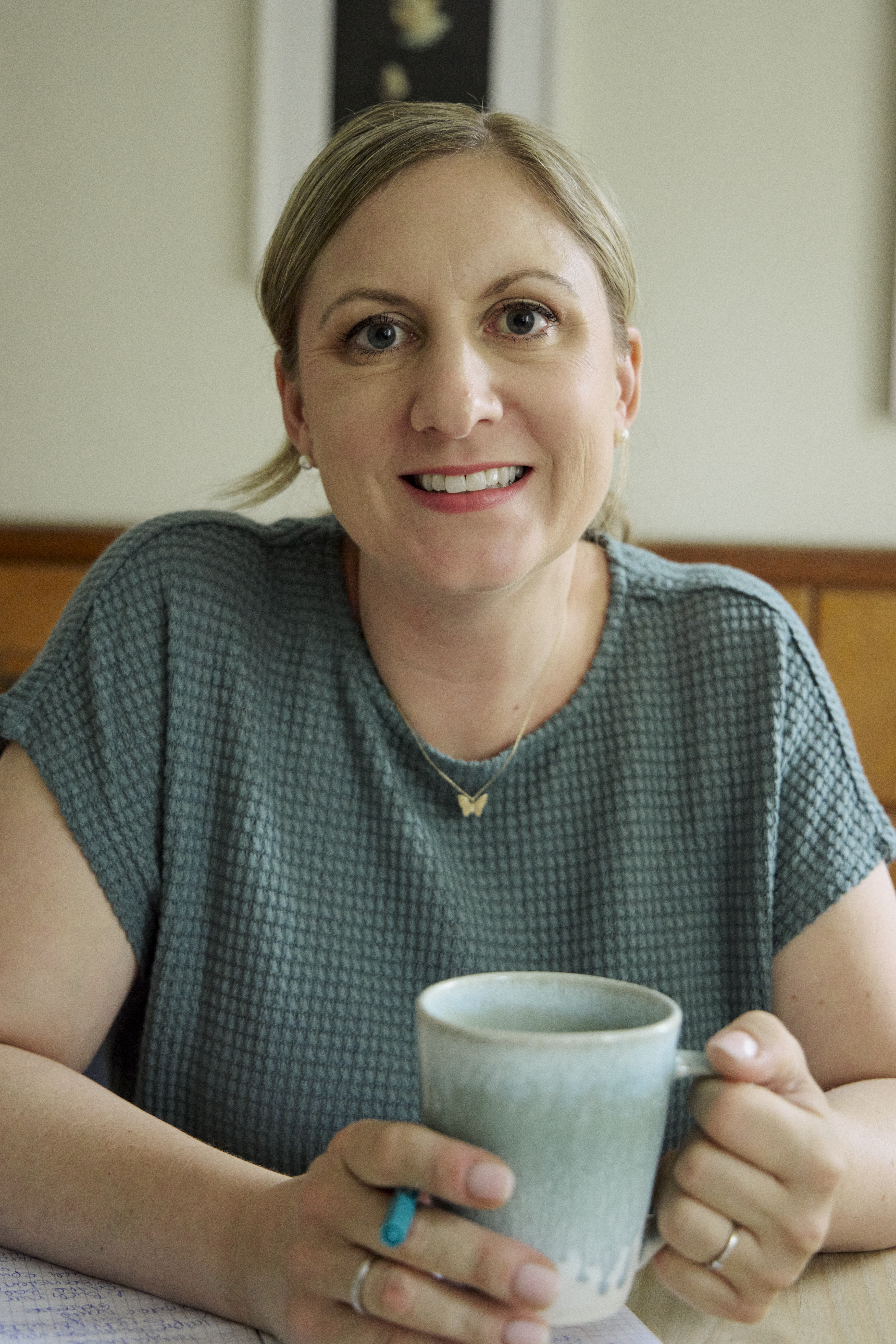 Katrin Swart – bei einer Tasse Kaffee